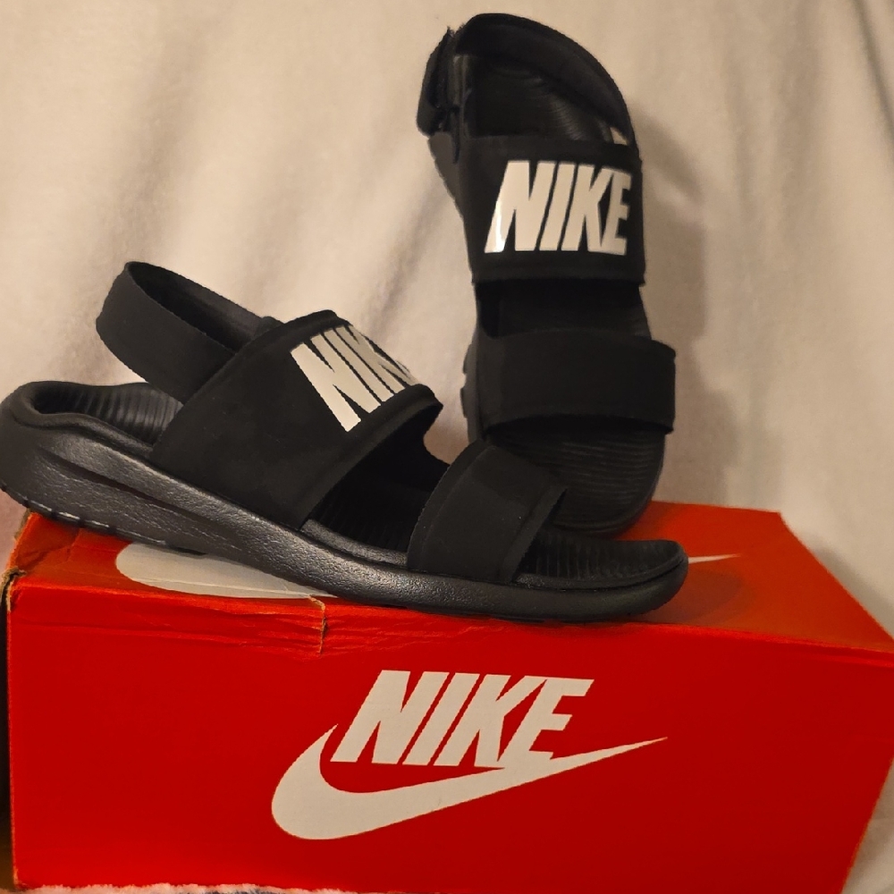 Nike Black Slide Sandals